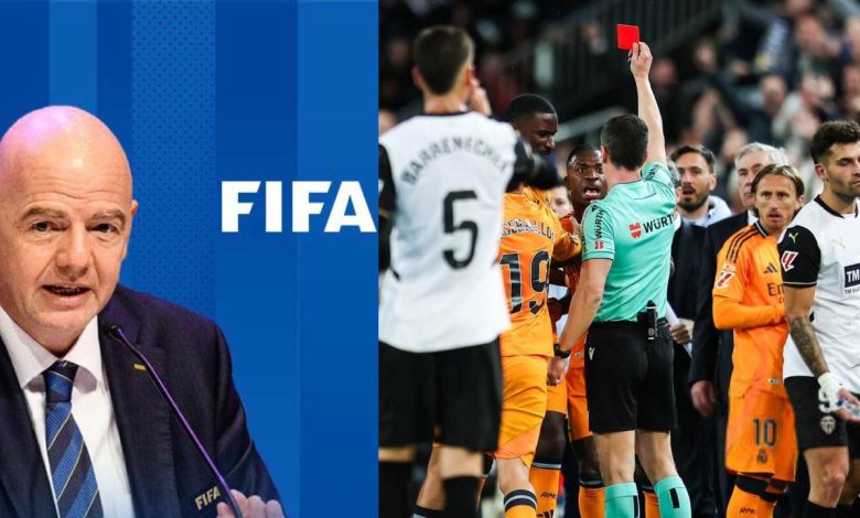 FIFA reconsiders use of VAR after Vinicius' red card against Valencia